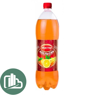 Лимонад Мастер 1,5л 1/6 Апельсин