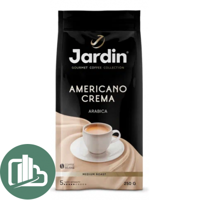 Жардин 250гр молотый Americano Crema 1/12