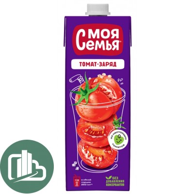 Моя семья 0,95л Томат 1/8