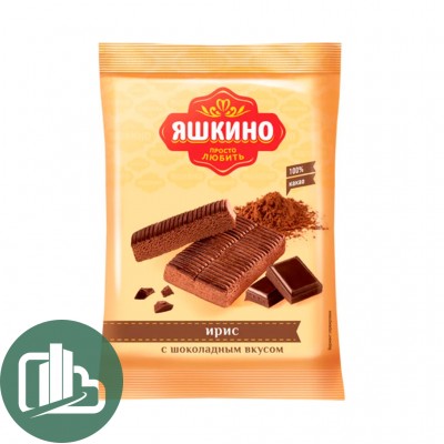 Яшкино ирис с шок. вкусом 140гр 1/28