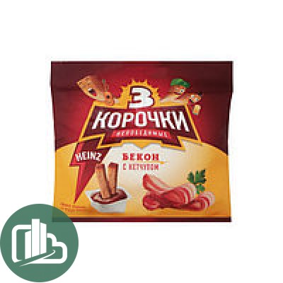 Сухарики 3 Корочки Бекон 100гр 1/16 