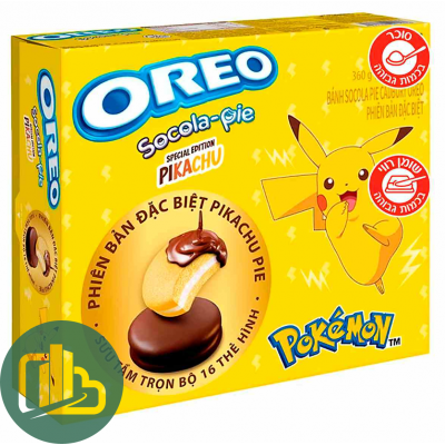 OREO Чоко Пай Пикачу (Pikachu) 360гр 1/12 (8) ИМПОРТ