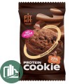 Протеиновое печенье 40гр Десерт Куки со вкусом двойной шоколад 1/14