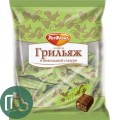 ФАСОВКА  Конфеты Грильяж в шоколаде 200гр РФ 1/15