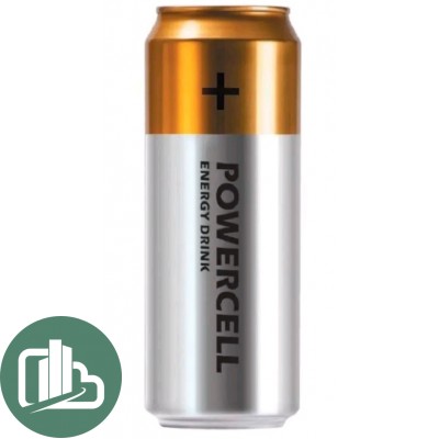 Энергетик POWERCELL 0,5л Мохито 1/12