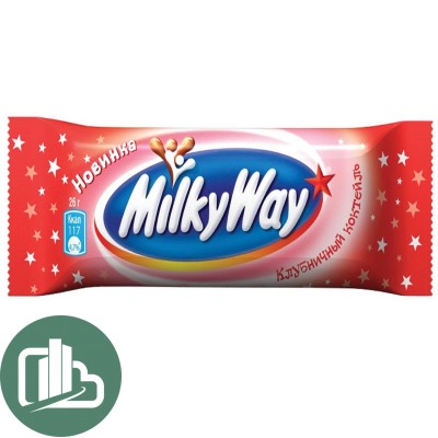 Милки Вей 26гр.клубничный 1/36/(6бл)