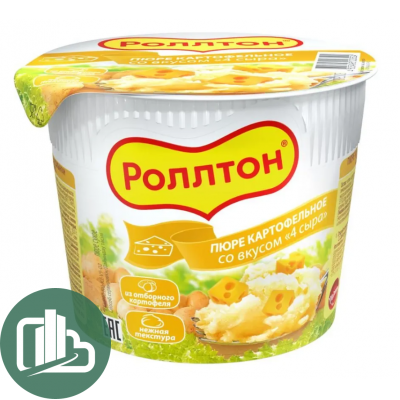Ролтон Пюре Четыре сыра 40гр. 1/24