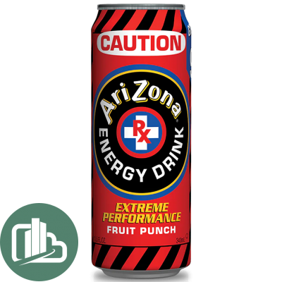 Напиток AriZona Caultion Fruit Punch 340мл 1/24