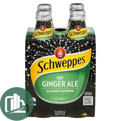 Швеппс Ginger Ale (Джинджер Эль) 0,2л. ст. 1/4 Польша