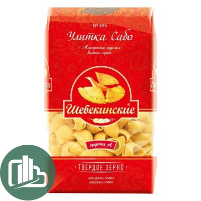 Макароны Щебекинские Улитка Сабо 450гр 1/20 №395