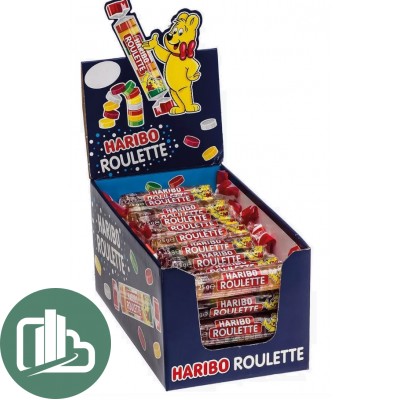 Мармелад ХАРИБО 25гр Roulette 1/50