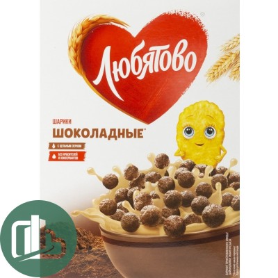 Любятово  Шарики шоколадные 500гр 1/6