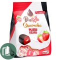 ФАСОВКА  Конфеты Bon Roll 150гр Клубника 1/18