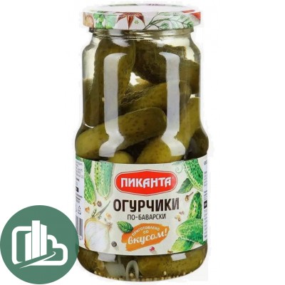 Пиканта Огурчики По-Баварски 460гр 1/6