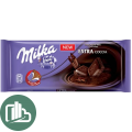 Милка 100гр Экстра какао дарк 1/23 ИМПОРТ