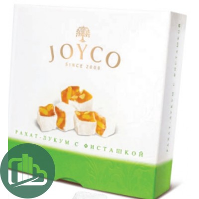 JoyCo Рахат-Лукум 250гр Фисташки 1/15
