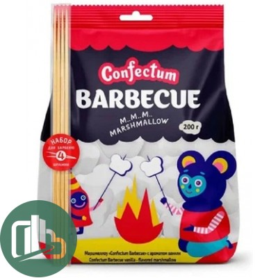 Зефир жеват. Confectum 200гр BARBECUE 1/10 Пакет