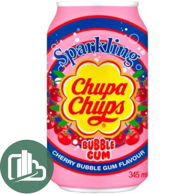 Напиток Chupa Chups Bubble Gum 0,345л 1/24