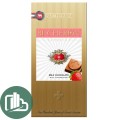 BUCHERON 100гр КАРТОН Молочный шоколад с клубникой 1/10 ЗОЛОТОЙ