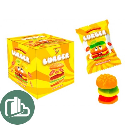 АТВ Жевательный мармелад 18гр BURGER Бургер 1/36 (12)