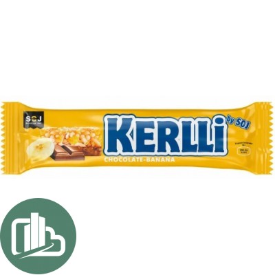 Батончик 50гр KERLLI с бананом 1/18