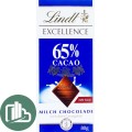 Шоколад молочн. ЛИНД 65% какао МОЛОЧНЫЙ 100гр 1/20
