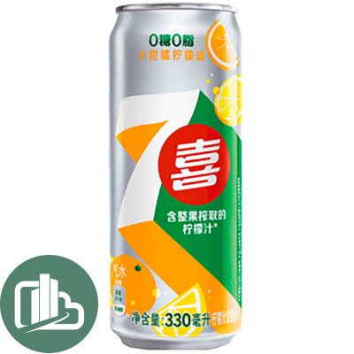 7-UP ИМПОРТ Лимон зеро 0,33л ж/б 1/12 Китай