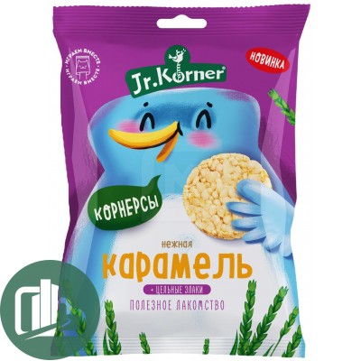 Хлебцы  Dr. Korner Мини хрустящие рисовые карамельные 30гр 1/36