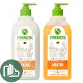 Synergetic мыло миндальное молочко 0,5л 1/25