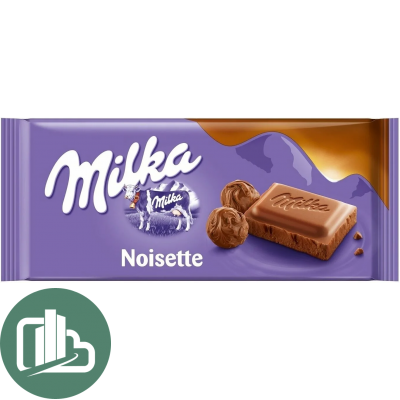 Милка 100гр Нуссет 100гр 1/23 (Импорт)