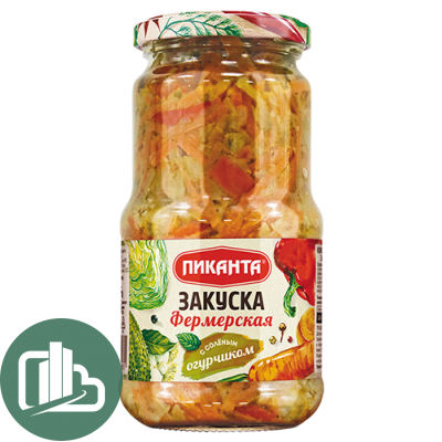 Пиканта Закуска Фермерская 530гр 1/6