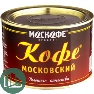 Кофе московский порош ж/б 100 гр 1/24