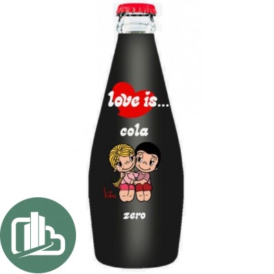 Напиток LOVE IS Кола без сахара 300мл 1/12