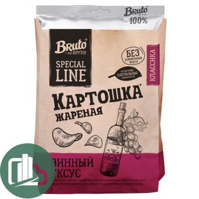 БРУТО Крафт Картошка винный уксус 100гр 1/20