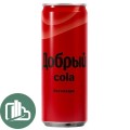 Добрый ж/б 0,25л Кола Без Сахара 1/12