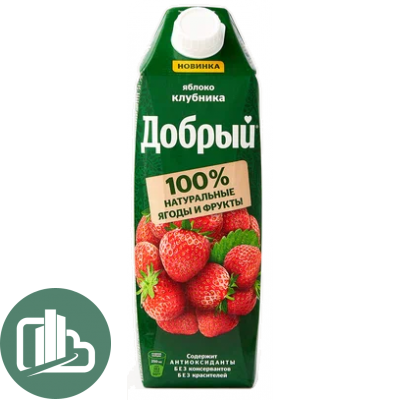 Добрый 1л Клубника 1/12