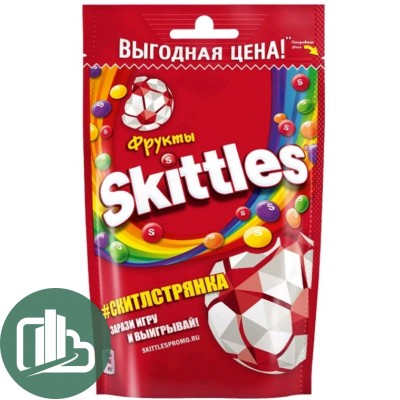 Скитлс 70гр Красный 1/26 Фруктовый