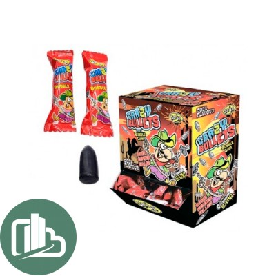 Холодок Жевательная резинка 4гр JOJO Crazy Bullets 1/200 (8) CG-329