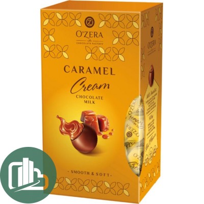 Яшкино Набор конфет O'Zera 200гр Caramel Cream 1/10