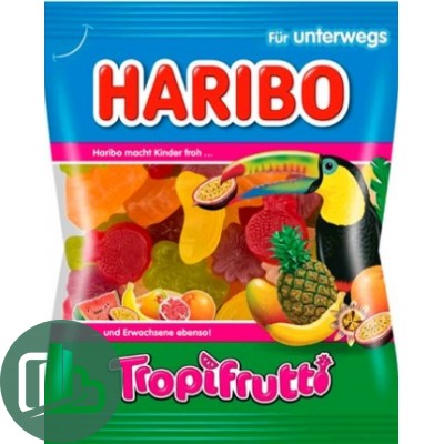 Мармелад ХАРИБО 100гр Tropifrutt 1/30
