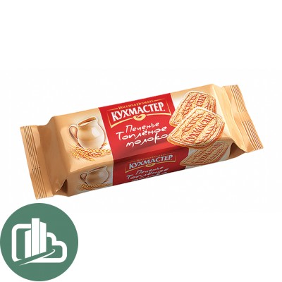 Печенье Кухмастер Топлёное Молоко 95гр 1/24