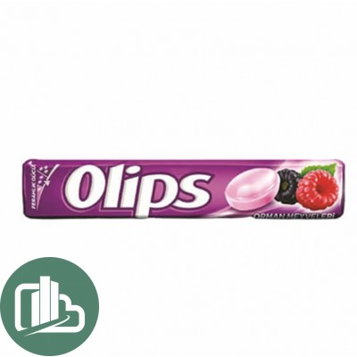 Карамель леденцовая Olips со вкусом лесных ягод 28гр 1/24