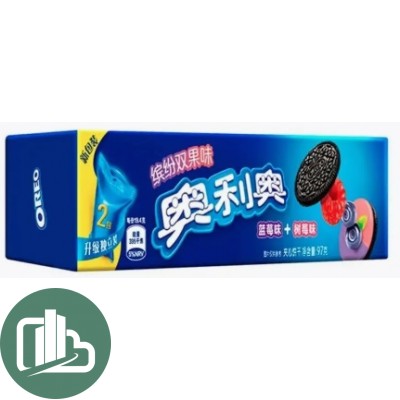 Печенье Oreo 97гр Малина Черника 1/24