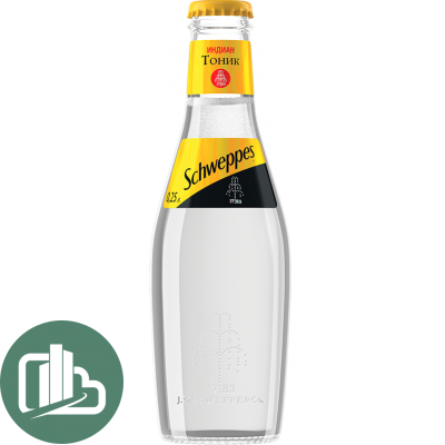 Швепс Schweppes 250мл Тоник ст/б 1/15  АКЦИЯ!!!