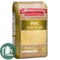 Националь Рис золотистый пропаренный 900гр 1/12