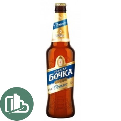 Золотая Бочка свет.пиво 0,5 ст 1/20