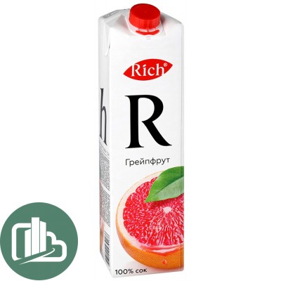 Rich грейпфрут 1л 1/12