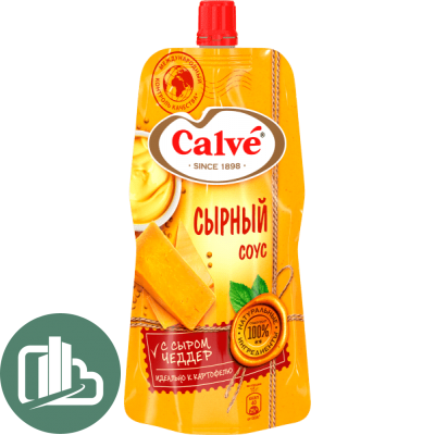 Соус Calve 230гр Сырный 1/28