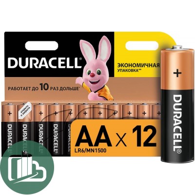 Батарейки миз. Duracell AAА 1/12