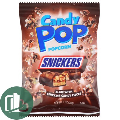 Попкорн Сникерс 28гр 1/8 